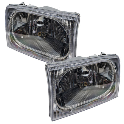 ORACLE Lighting Oracle 99-04 Ford F250 LED HL - ColorSHIFT w/ 2.0 Controller 7199-333 7199-333 Photo - lifestyle view