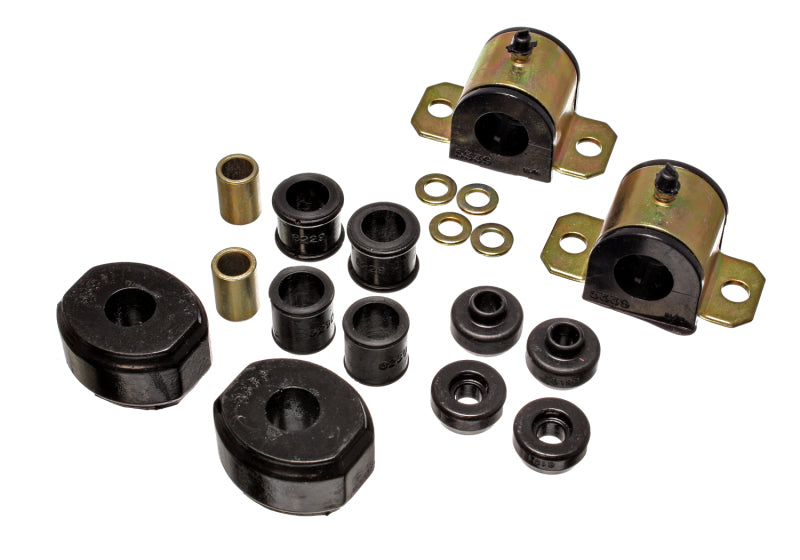 Energy Suspension Sway Bar Bushing Set Black Dodge D300 Pickup All 1972-1974 5.5140G Photo - Primary