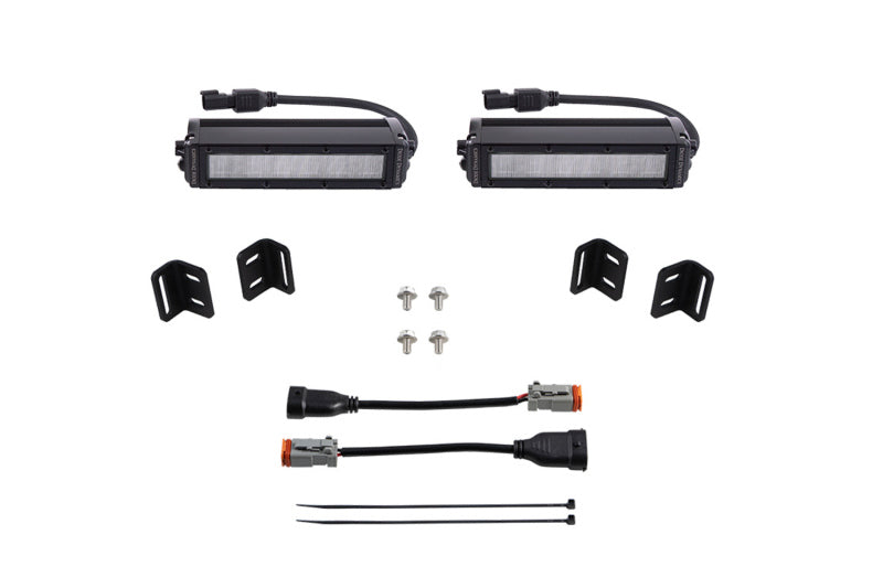 Diode Dynamics 2022 Toyota Tundra SS6 LED Fog Light Kit - White Wide DD7418 DD7418 Photo - Primary