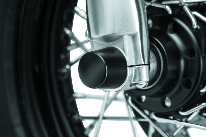 Kuryakyn Front Axle Nut Caps Blk 1229 1229 User 1