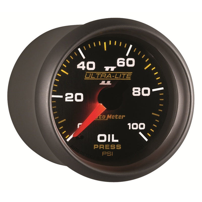 Autometer Gauge, Oil Pressure, 2 1/16", 100Psi, Mechanical, Ultra-Lite II 4921 User 6