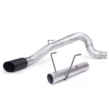Banks Power 13-18 Dodge RAM Monster Exhaust 5.0in. Single 6.7L CCLB w/ SideKick S/S Black Tip 49797-B 49797-B Photo - Primary