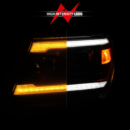 ANZO 09-20 Nissan Frontier Projector Headlights | Sequential & Switchback LED DRL 111597 User 5