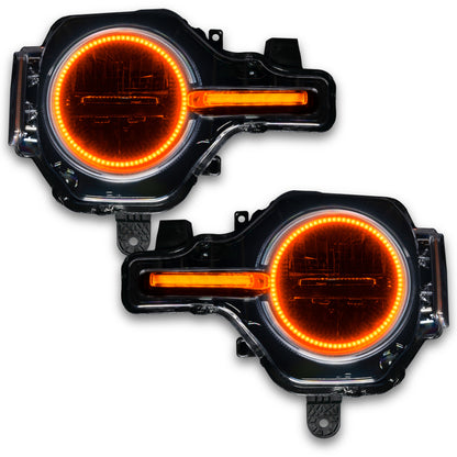 ORACLE Lighting Oracle 21-22 Ford Bronco Headlight Halo Kit w/DRL Bar - Base Headlights ColorSHIFT -w/Simple Control 1471-504 1471-504 User 1
