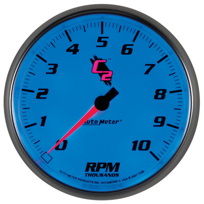 Autometer Gauge, Tachometer, 5", 10k RPM, In-Dash, C2 7298 User 4