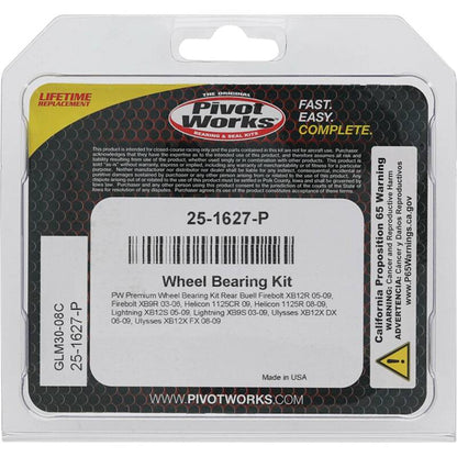 Pivot Works Pw Premium Wheel Bearing 25-1627-P 25-1627-P Photo - Primary