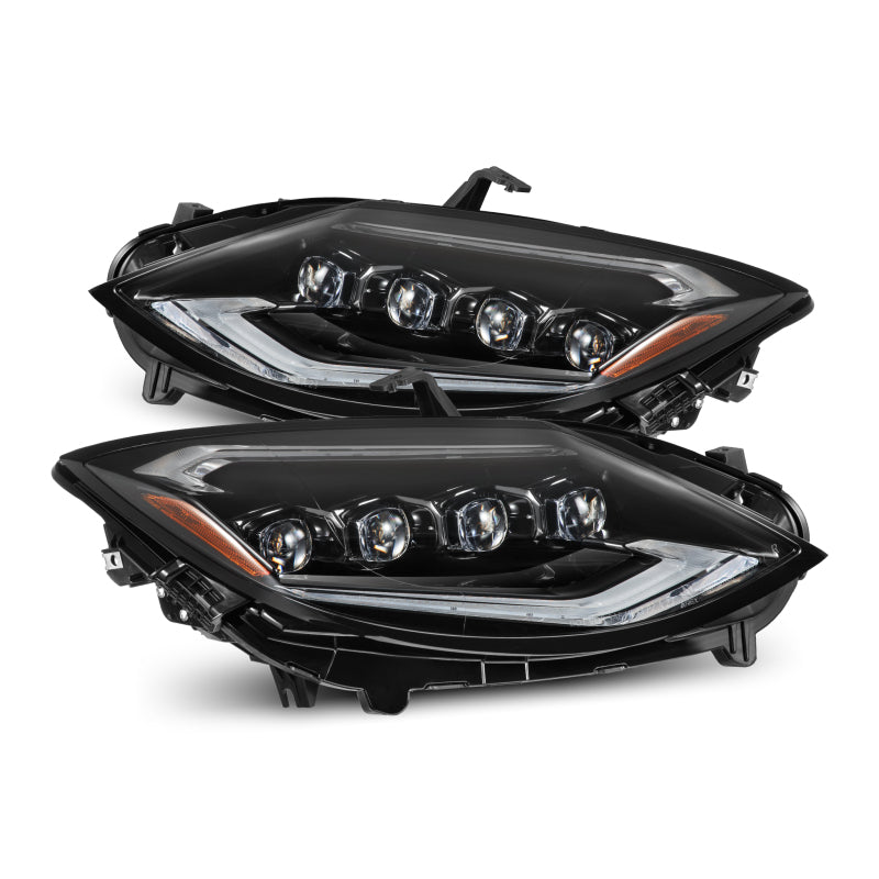 AlphaRex 23-24 Nissan Z NOVA-Series LED Projector Headlights Alpha-Blk w/Activation Light & Seq.Sig 880494 880494 Photo - Primary