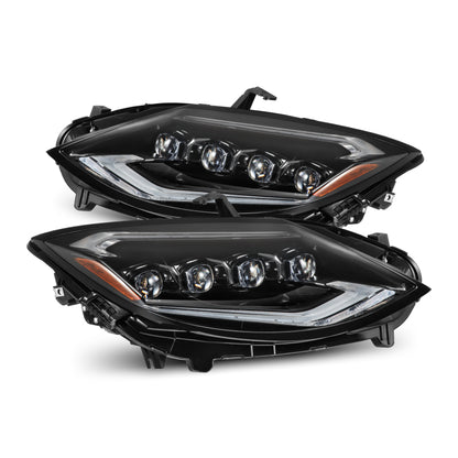 AlphaRex 23-24 Nissan Z NOVA-Series LED Projector Headlights Alpha-Blk w/Activation Light & Seq.Sig 880494 880494 Photo - Primary