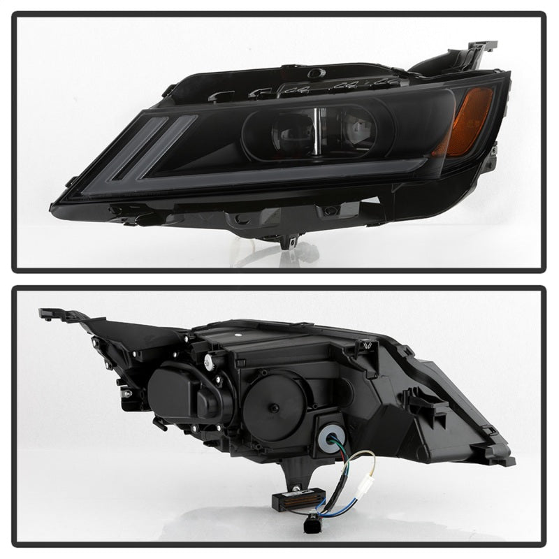 SPYDER xTune 14-18 Chevy Impala (Excl Limited) DRL Halogen Proj Headlights - Blk Smk (PRO-JH-CIM15-LB-BSM) 9042881 9042881 Photo - Unmounted