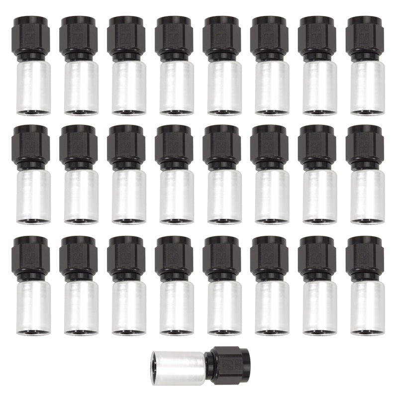 Russell Performance -8 AN Proclassic Crimp Straight End (O.D. 0.700) (Qty. 25) 610528 610528 Photo - Primary