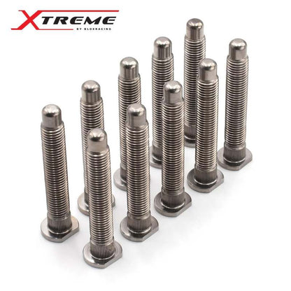 BLOX Racing Titanium Extended Wheel Studs M12X1.5mm SIngle Piece Honda Fitment - Burnt BXAC-00175-B BXAC-00175-B Photo - Primary