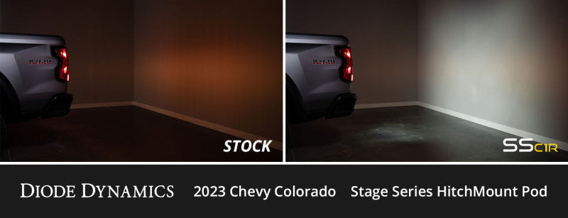 Diode Dynamics 23-24 Chevrolet Colorado HitchMount LED Pod Reverse Kit C1 DD7833 DD7833 User 7