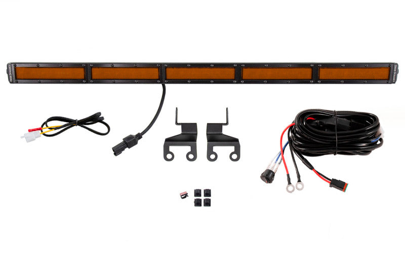 Diode Dynamics 18-21 Jeep JL Wrangler SS30 Rear Hardtop Bracket Kit - Amber Flood DD6112 DD6112 Photo - Primary