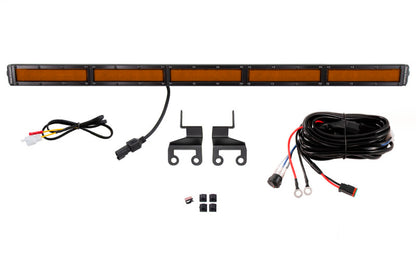 Diode Dynamics 18-21 Jeep JL Wrangler SS30 Rear Hardtop Bracket Kit - Amber Flood DD6112 DD6112 Photo - Primary