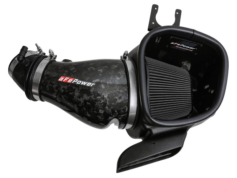 aFe 2021 Dodge Durango SRT Hellcat Track Series Carbon Fiber Cold Air Intake System w/ Pro 5R Filter 57-10028K 57-10028K Photo - Unmounted