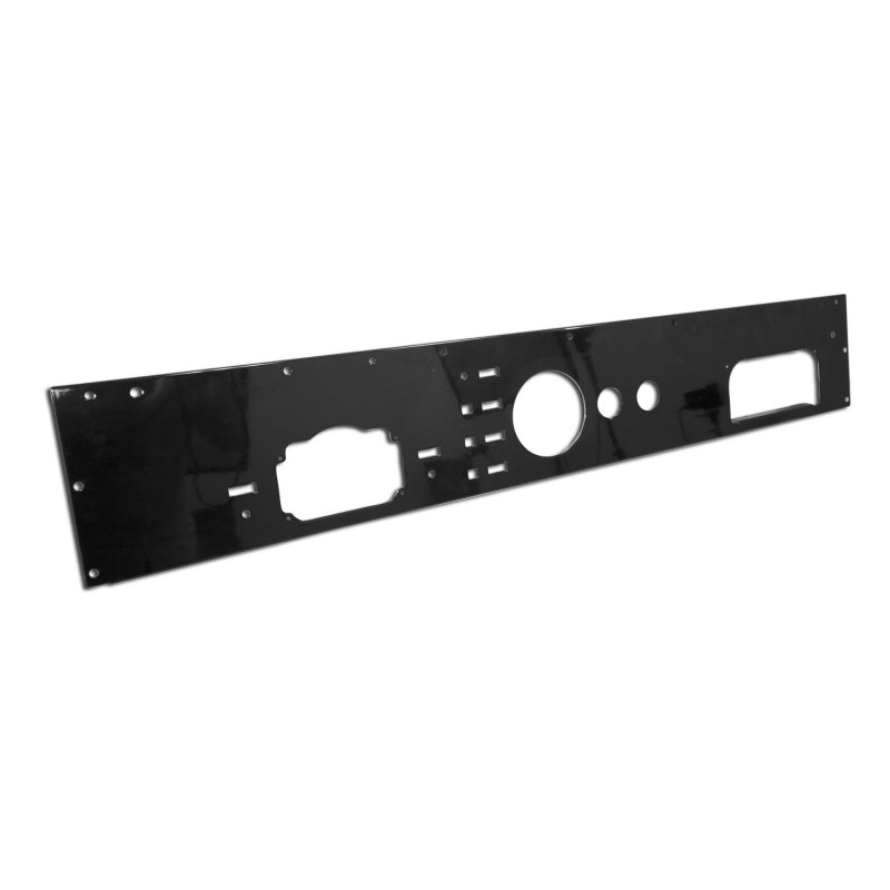 Rugged Ridge Dash Panel, Pre-Cut Holes, Black; 76-86 Jeep CJ 13320.11 Photo - Primary