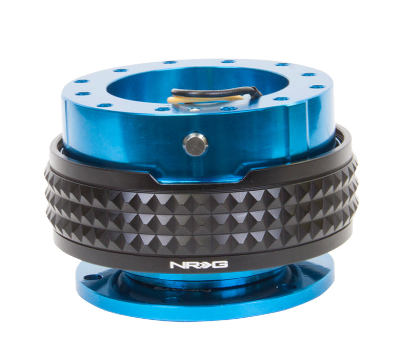 NRG Quick Release Kit - Blue Body / Black Pyramid Ring SRK-210BL/BK Photo - Primary