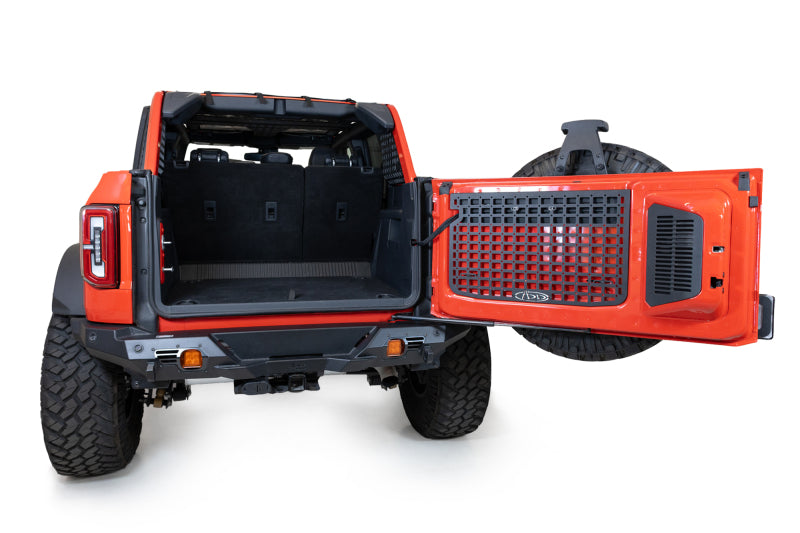 Addictive Desert Designs ADD 21-23 Ford Bronco Tailgate Molle Panel AC2302701NA AC2302701NA Photo - Mounted