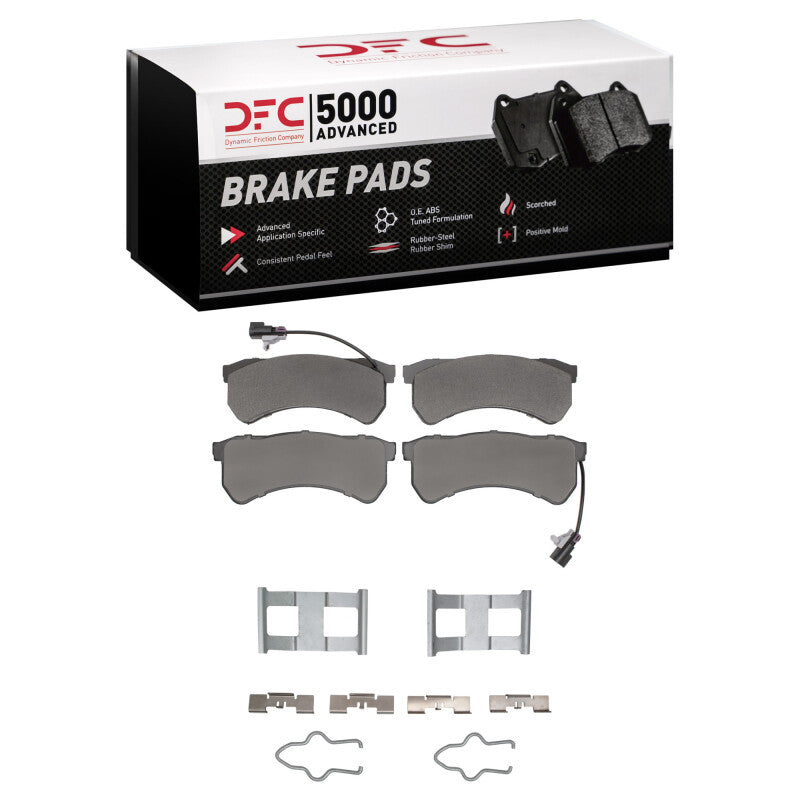 DFC DFC 5000 Advanced Semi Met Brake Pads Brakes, Rotors & Pads Brake Pads - OE main image