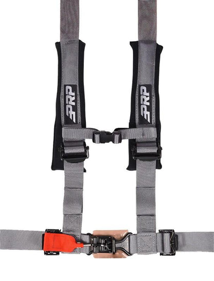 PRP Seats PRP 4.2 Harness with Latch / Link Lap Belt- Silver SB4.2LL-S SB4.2LL-S Photo - Primary