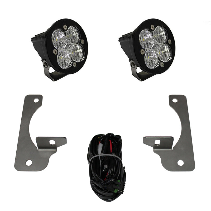 Baja Designs 13-16 Jeep JK Rubicon X/10th Anne/Hard Rock Squadron-R Pro LED Light Kit 597523 597523 Photo - Primary