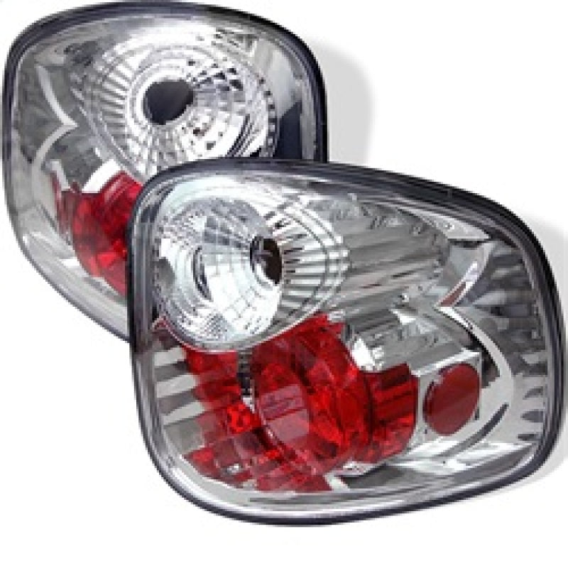 Spyder Ford F150 Flareside 01-03 (Not Fit Supercrew)Euro Style Tail Lights Chrome ALT-YD-FF15001FS-C 5003164 5003164 Photo - Primary