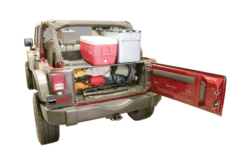 Tuffy Products Tuffy Jk Unlimited Tailgate Enclosure- Blk 0710 Jk 4Dr 310-01 310-01 Photo - Mounted