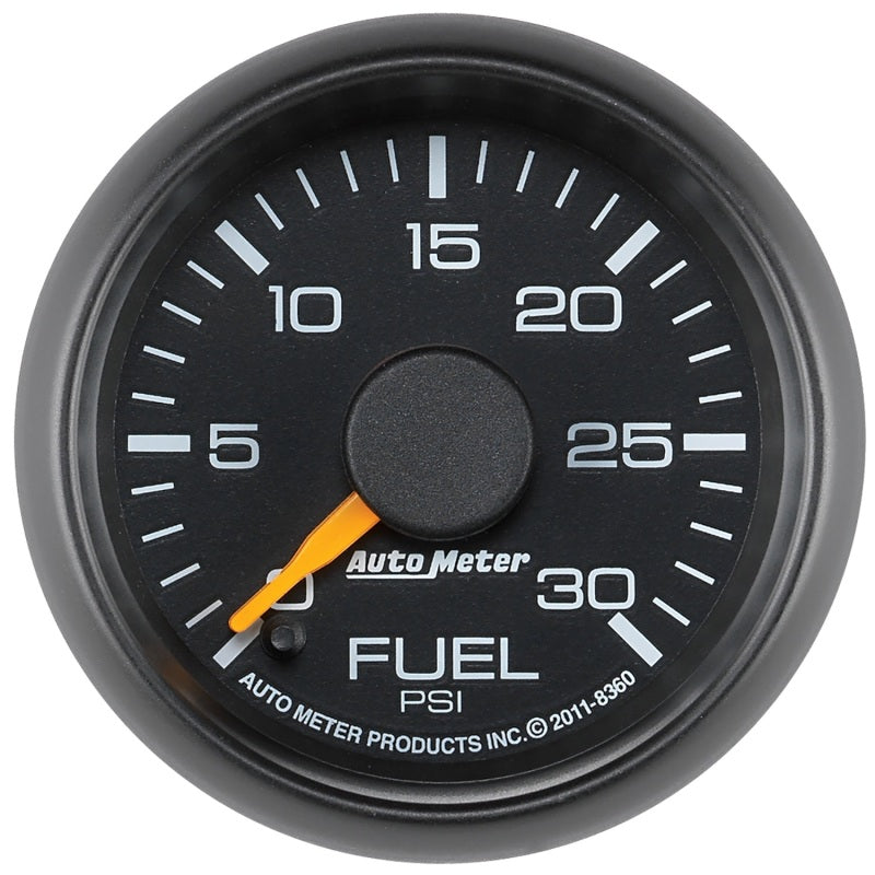 Autometer 2-1/16" Fuel Pressure, 0-30 Psi, Stepper Motor, Gm Factory Match 8360 Photo - Primary