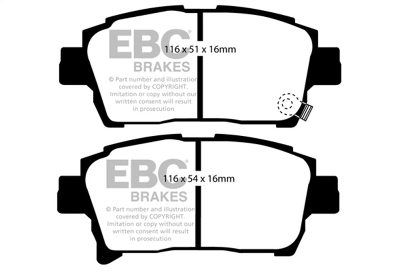 EBC Disc Brake Pad Set DP21459 Photo - Primary