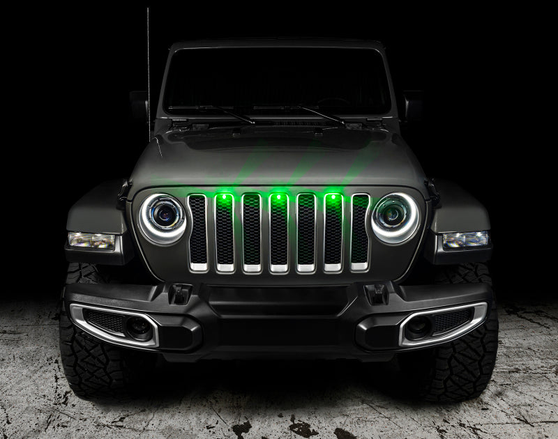 ORACLE Lighting Oracle Pre-Runner Style LED Grille Kit for Jeep Gladiator JT - Green 5871-004 5871-004 User 1