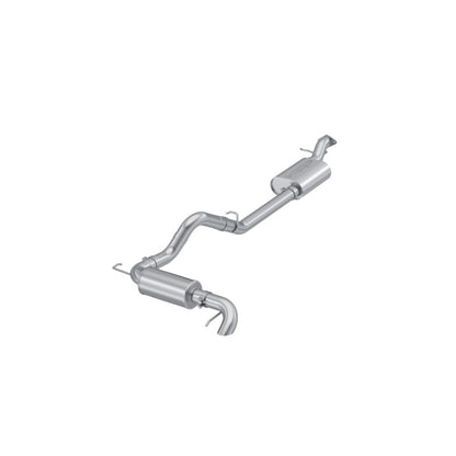 MBRP 2021-2023 Ford Bronco 2.3L/2.7L Stainless Steel 3in Cat-Back, Single High Clearance Rear Exit S5245304 S5245304 Photo - Primary