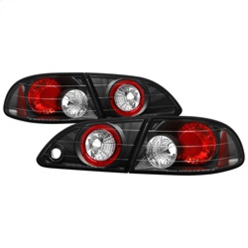 Spyder Toyota Corolla 98-02 Euro Style Tail Lights Black ALT-YD-TC98-BK 5007476 5007476 Photo - Primary