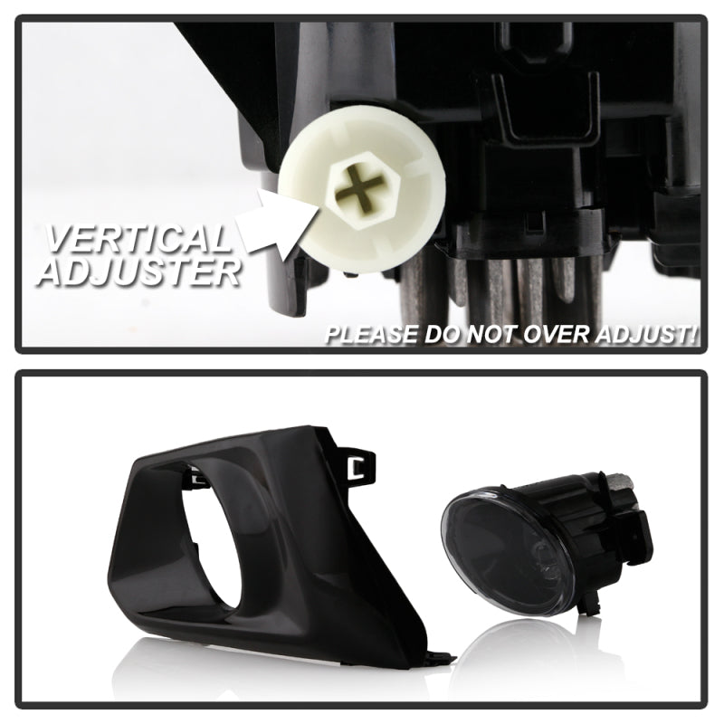 Spyder Nissan Altima 19-20 OEM Full LED Fog Lights w/ Universal Switch Clear FL-NA19-LED-C 5087065 5087065 User 4