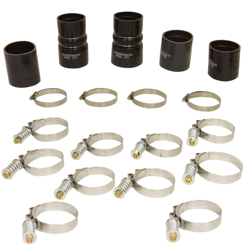 BD Diesel Intercooler Hose & Clamp Kit - 1999-2003 Ford 7.3L PowerStroke 1047030 Photo - Primary