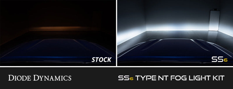 Diode Dynamics 2022+ Nissan Frontier SS6 Type NT LED Fog Light Kit Amber Wide DD7978 DD7978 User 4