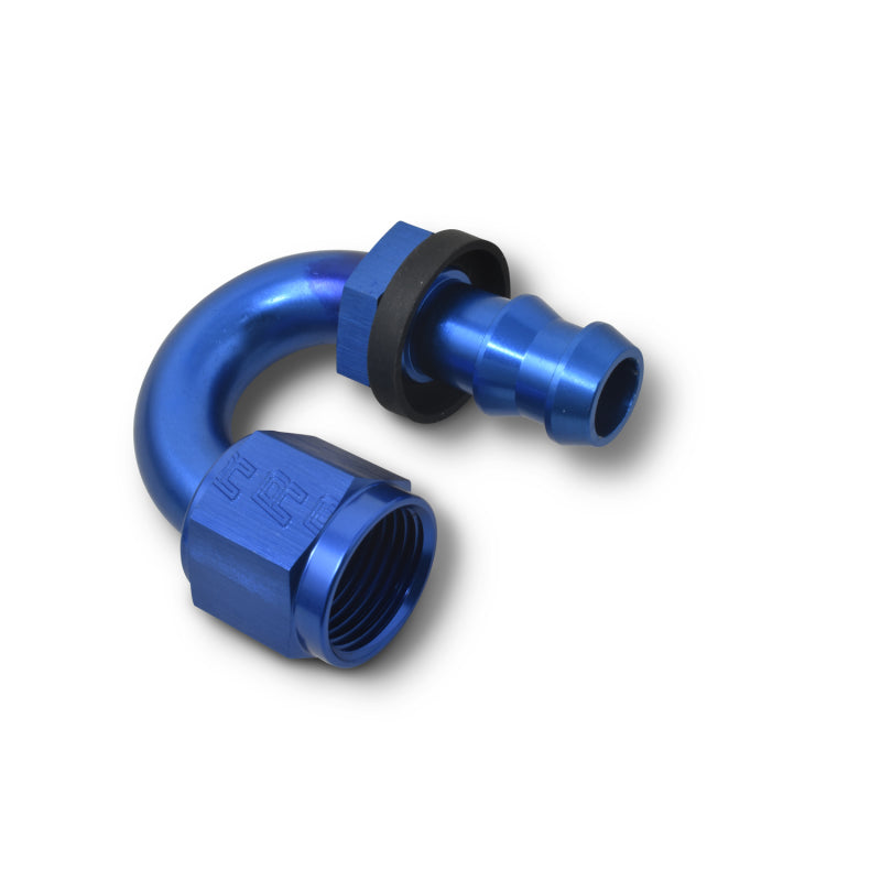 Russell Twist Lok Hose End Tight Radius #8 180 Degree Anodized 626070 Photo - out of package