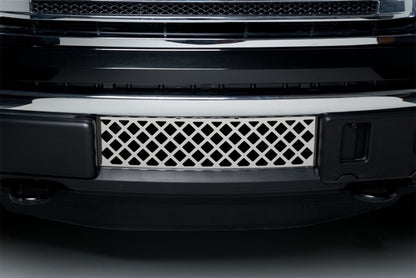 Putco Stainless Steel Diamond Bumper Grille Inserts - Ford F150 - EcoBoost 82182 Photo - Mounted