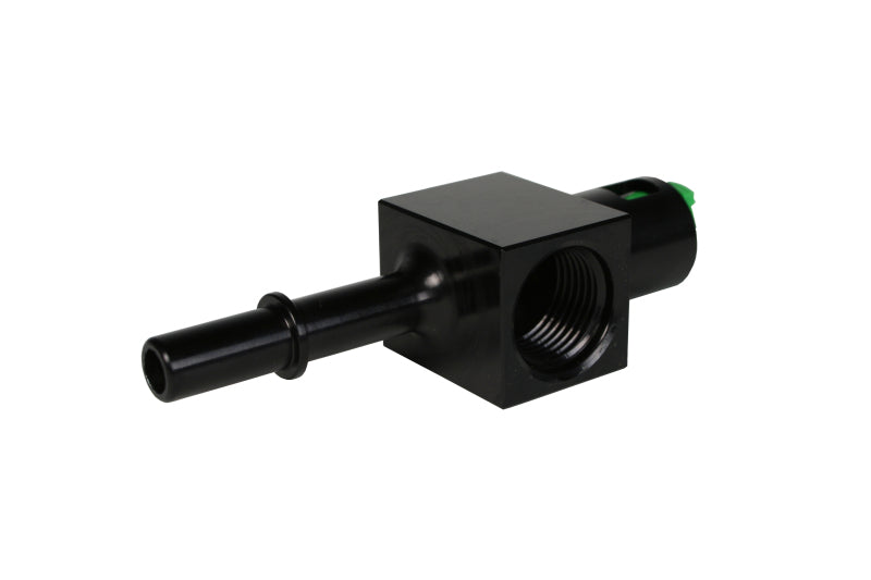 Aeromotive 3/8'' Quick Connect with AN-08 Access Port 15121 Photo - out of package