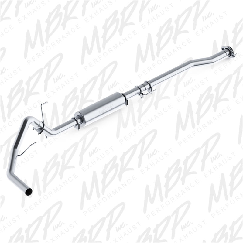 MBRP 2011-2014 Ford F150 V6 EcoBoost 3in Cat Back Single Side S5236P Photo - Primary