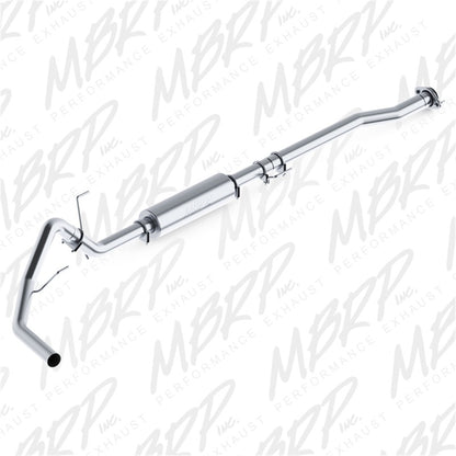 MBRP 2011-2014 Ford F150 V6 EcoBoost 3in Cat Back Single Side S5236P Photo - Primary
