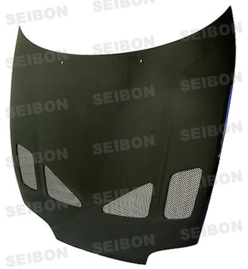 Seibon Carbon Fiber Hood For 1993-1998 Toyota Supra HD9398TYSUP-TR Photo - Primary