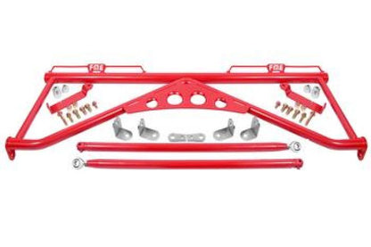BMR 15-20 Ford Mustang Harness Bar - Red HB760R HB760R User 1