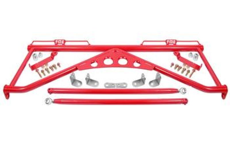 BMR 15-20 Ford Mustang Harness Bar - Red HB760R HB760R User 1