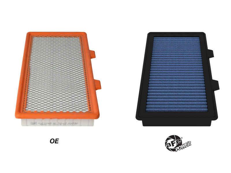 aFe MagnumFLOW  Pro 5R OE Replacement Filter 16-19 Cadillac CT-6 L4-2.0L 30-10411R 30-10411R Photo - Unmounted