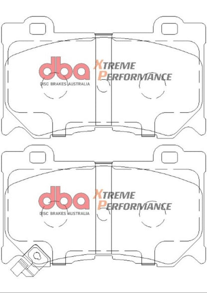 DBA 09-21 Nissan 370Z XP Performance Front Brake Pads DB2400XP DB2400XP Photo - out of package