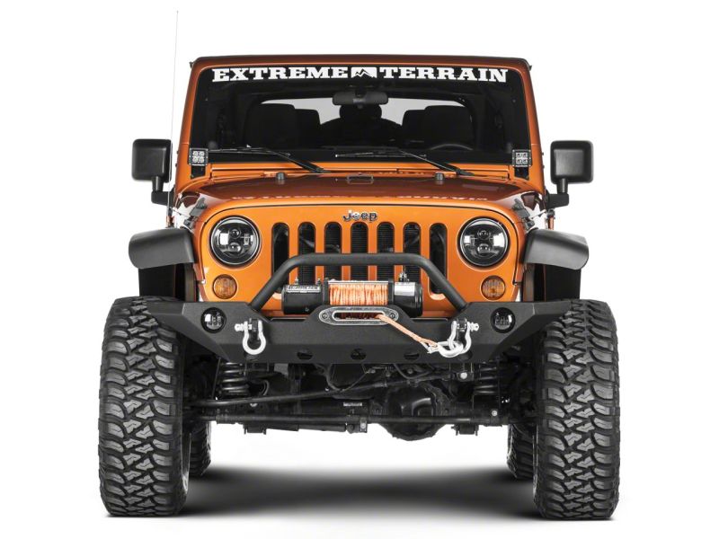 Raxiom 07-18 Jeep Wrangler JK Windshield Mounted Light Brackets J106735 J106735 Photo - Close Up