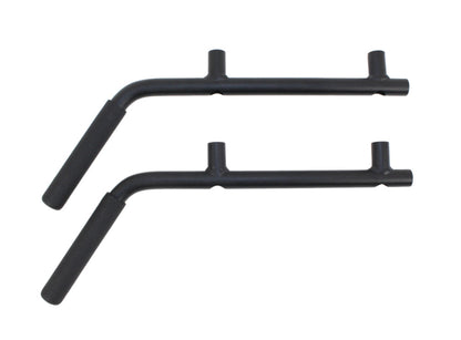 Fishbone Offroad 07-18 Jeep Wrangler JK 4 Door Grab Handles Front/Rear Steel - Blk Txtrd Powdercoat FB25034 FB25034 Photo - out of package