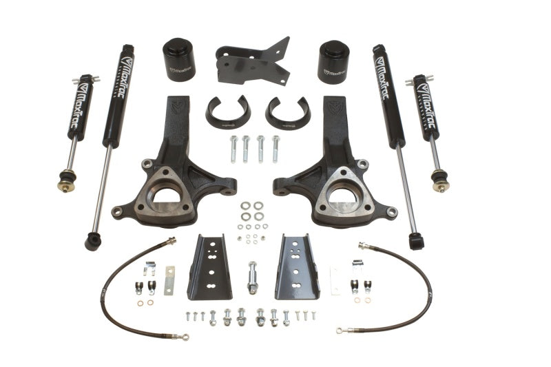 MaxTrac 09-18 RAM 1500 2WD 6.5in/4in Spindle & Spacer Value Lift Kit w/MaxTrac Shocks K882464S K882464S Photo - Primary
