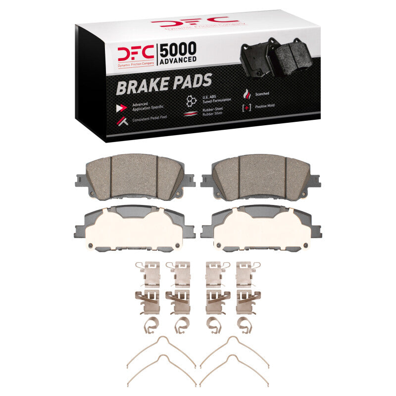 DFC DFC 5000 Advanced Ceramic Brake Pads Brakes, Rotors & Pads Brake Pads - OE main image