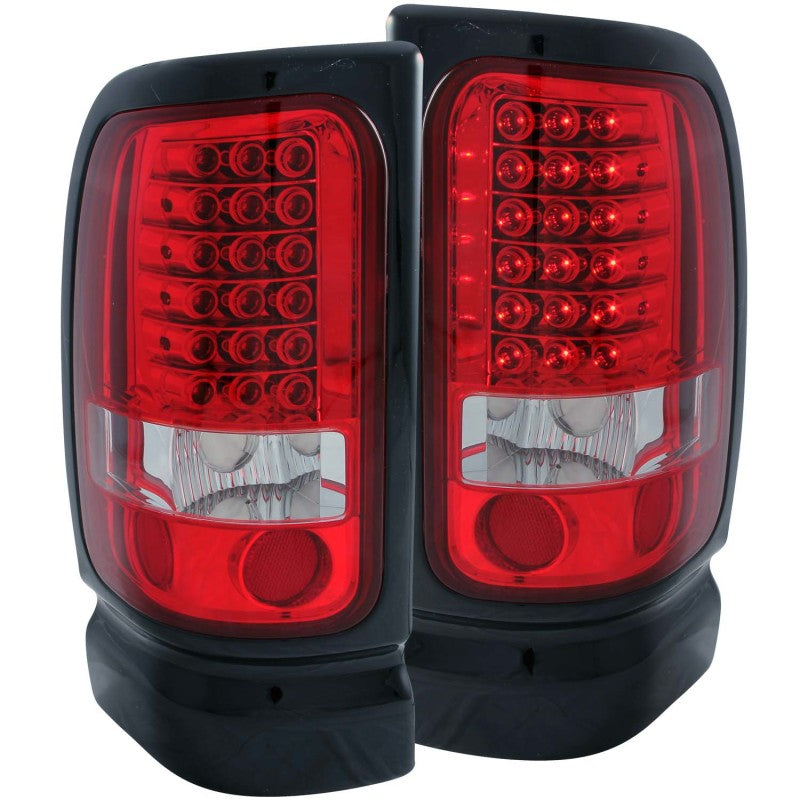 Anzo 1994-2001 Dodge Ram LED Taillights Red/Clear 311052 Photo - Primary